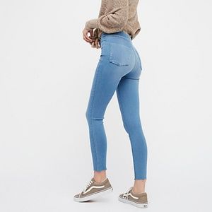Free People Easy Goes It Denim Legging